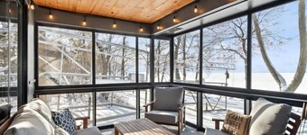 MilleLacs Lakeside Getaway-SAUNA-HOT Tub-Cozy Fire