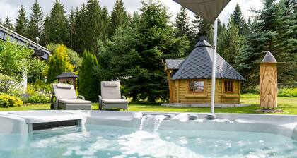 Lux. Ferienhaus mit Sauna und Fitnessraum mitten im Nationalpark Schwarzwald
