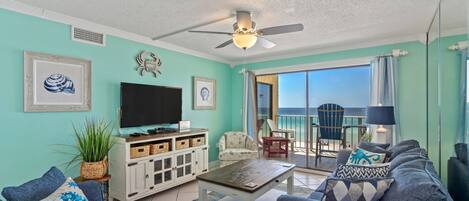 Smart TV, video games, DVD player, video library