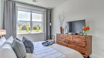 Silitysrauta/-lauta, ilmainen Wi-Fi, vuodevaatteet