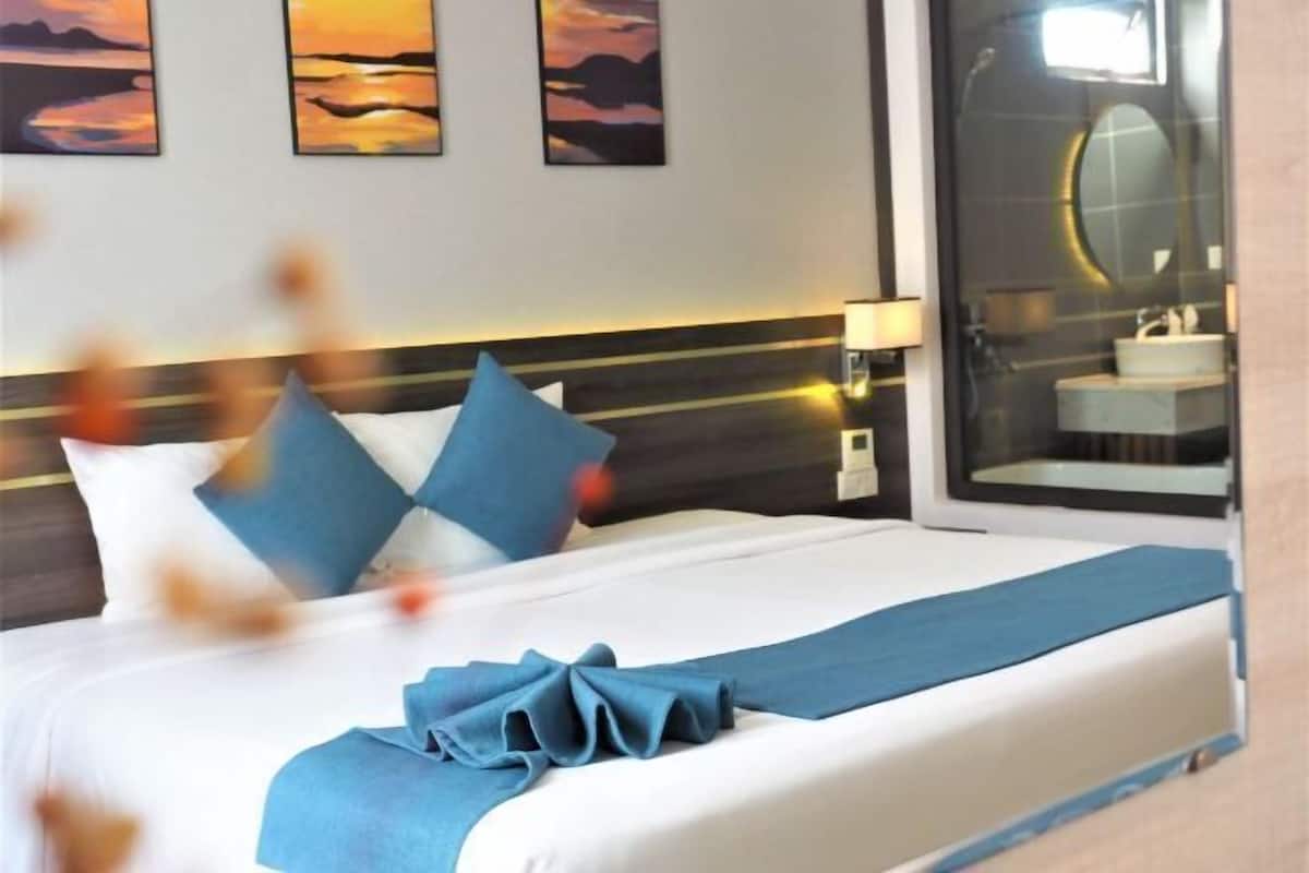 1 soveværelse, premium-sengetøj, minibar, pengeskab på værelset