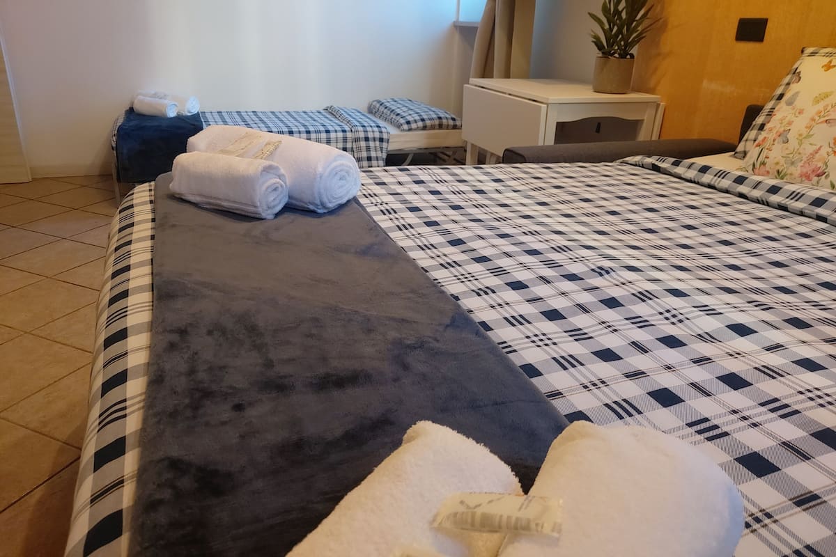 Familiesuite - 2 soveværelser | Premium-sengetøj, dundyner, Tempur-Pedic-senge, gratis Wi-Fi