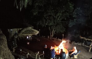 Outdoor dining - ETU Adventures Homestay (Bhattiyat)
