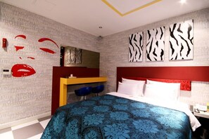 Habitación estándar doble, fumadores | Decoración individual, mobiliario individual, wifi gratis