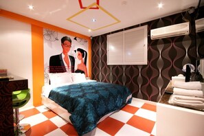 Habitación estándar doble, fumadores | Decoración individual, mobiliario individual, wifi gratis