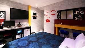 Chambre Standard double, fumeur | Accès au Wi-Fi (inclus), décor unique, ameublement unique