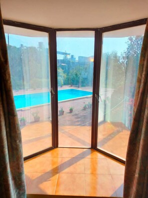 View from room - The Dhanhills - a valley view hotel in panchgani (Mahabaleshwar)