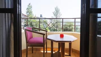 A/C Deluxe Rooms | Balcony view