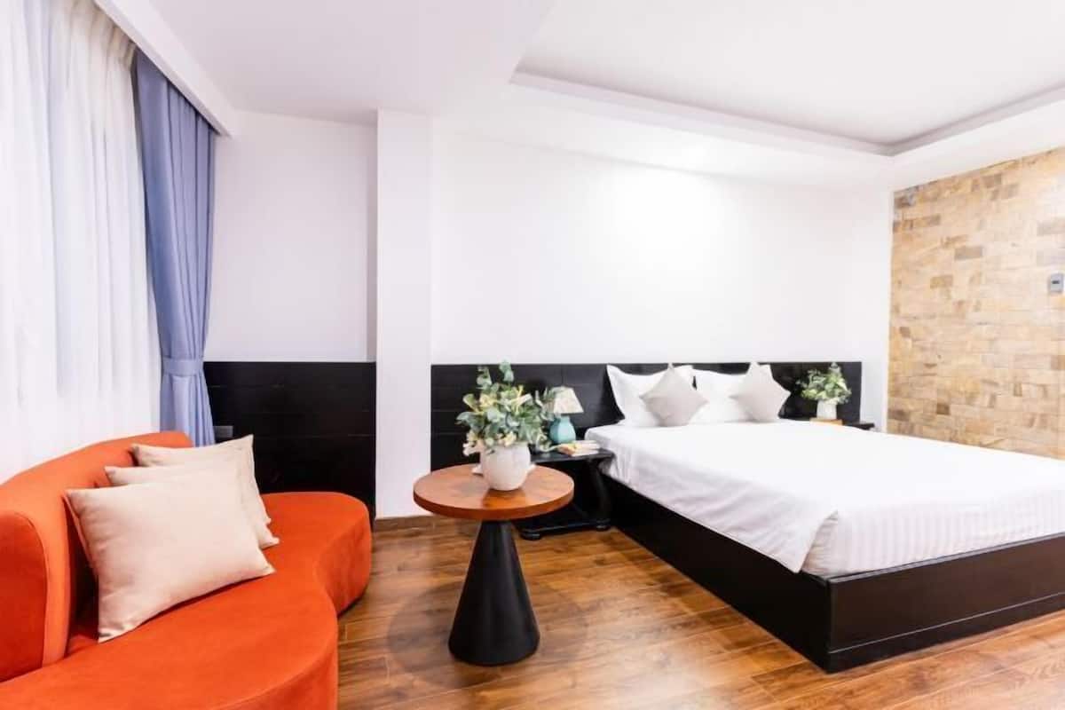 1 makuuhuone, minibaari, tallelokero huoneessa