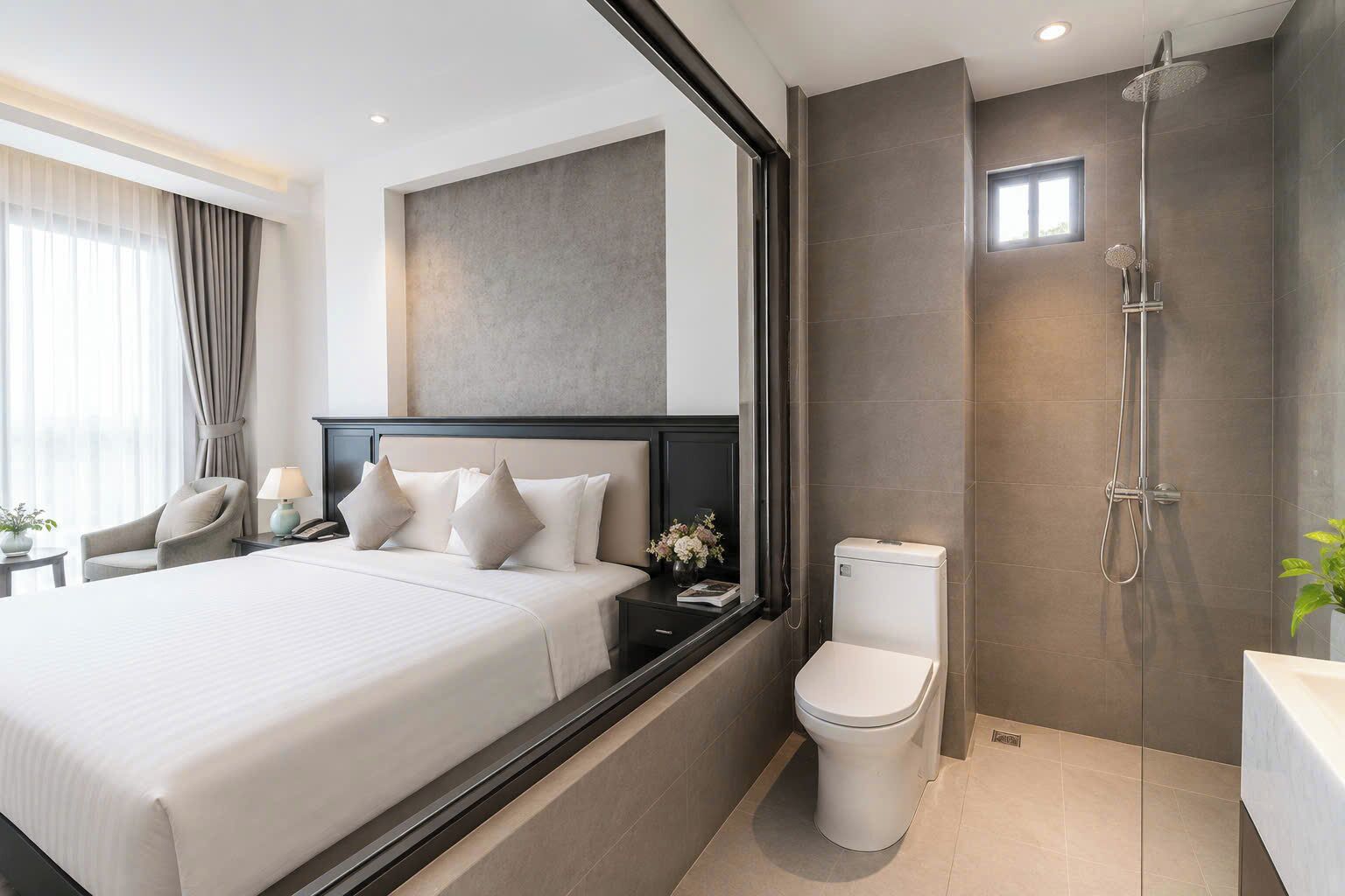 Minibar, coffres-forts dans les chambres, décoration personnalisée