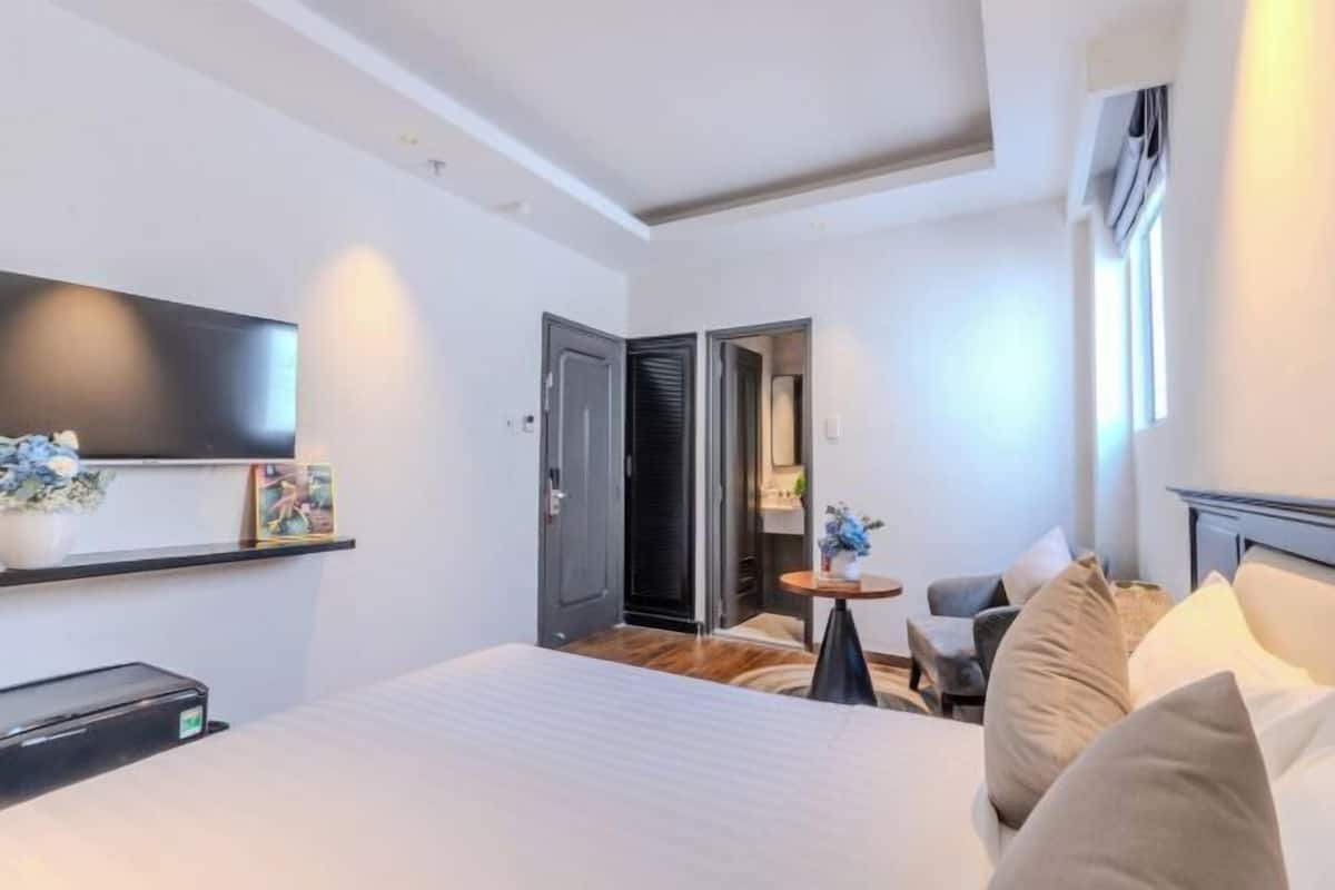 1 makuuhuone, minibaari, tallelokero huoneessa