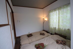 一棟貸し | 1 室のベッドルーム、アイロン / アイロン台、WiFi (無料)