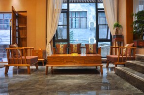 Lobby sitting area