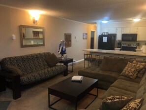 TV, fireplace, DVD player