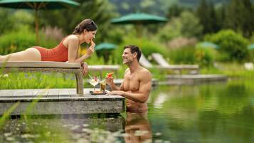 5 indoor pools, 5 outdoor pools, open 7:00 AM to 8:00 PM, pool umbrellas