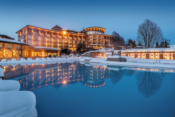 5 indoor pools, 5 outdoor pools, open 7:00 AM to 8:00 PM, pool umbrellas