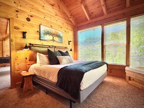 5 bedrooms, iron/ironing board, travel cot, free WiFi - HILLSONG HEAVEN, DOGS OK!  5 KING SUITES! 4 KINGS! 2 ACRES! (Sevierville)