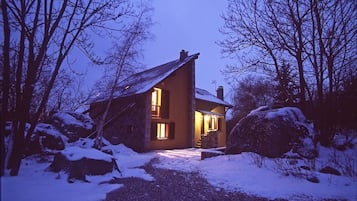 Front of property - evening/night