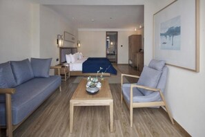 Quarto duplo luxo | Escrivaninha, cortinas blackout, Wi-Fi de cortesia