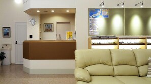 Sala de estar en el lobby