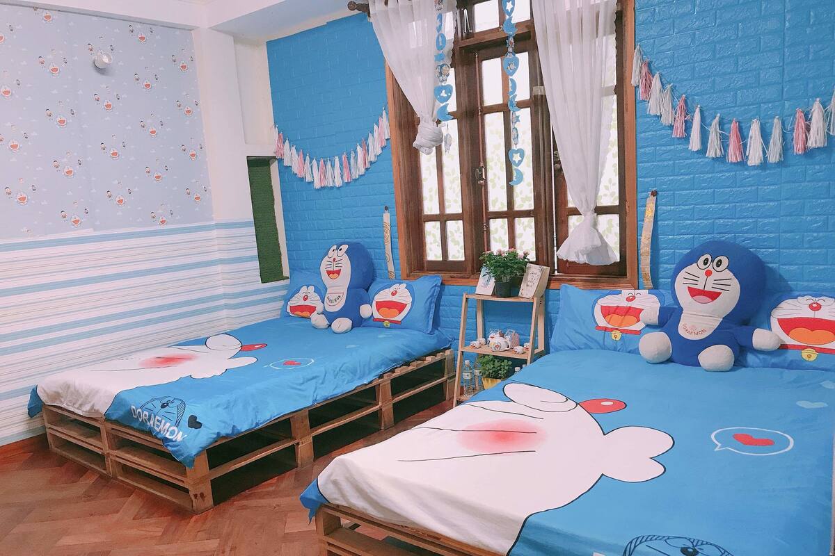 Phòng 4 tiện nghi đơn giản | Bàn ủi/dụng cụ ủi quần áo, truy cập Internet không dây miễn phí 