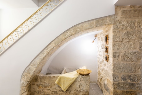 Interior entrance