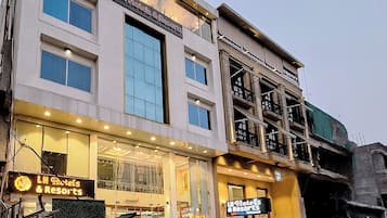 Voorkant van accommodatie