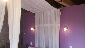 Quarto casal ou duplo romântico | Individualmente decorados, individualmente mobiliados, cortinas blackout