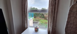 Room 3 Double Room, Shared Bathroom (Back) | Individually decorated, individually furnished, iron/ironing board - Holly Cottages Guest House (Windermere)