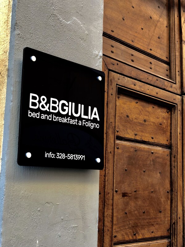 Exterior detail - B&B Giulia (Foligno)