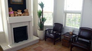 Área de estar no saguão