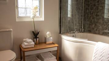 Free toiletries, towels