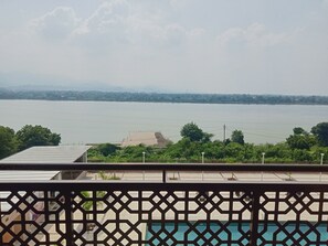 View from room - Ramada Encore by Wyndham Statue of Unity (Garudeshwar)