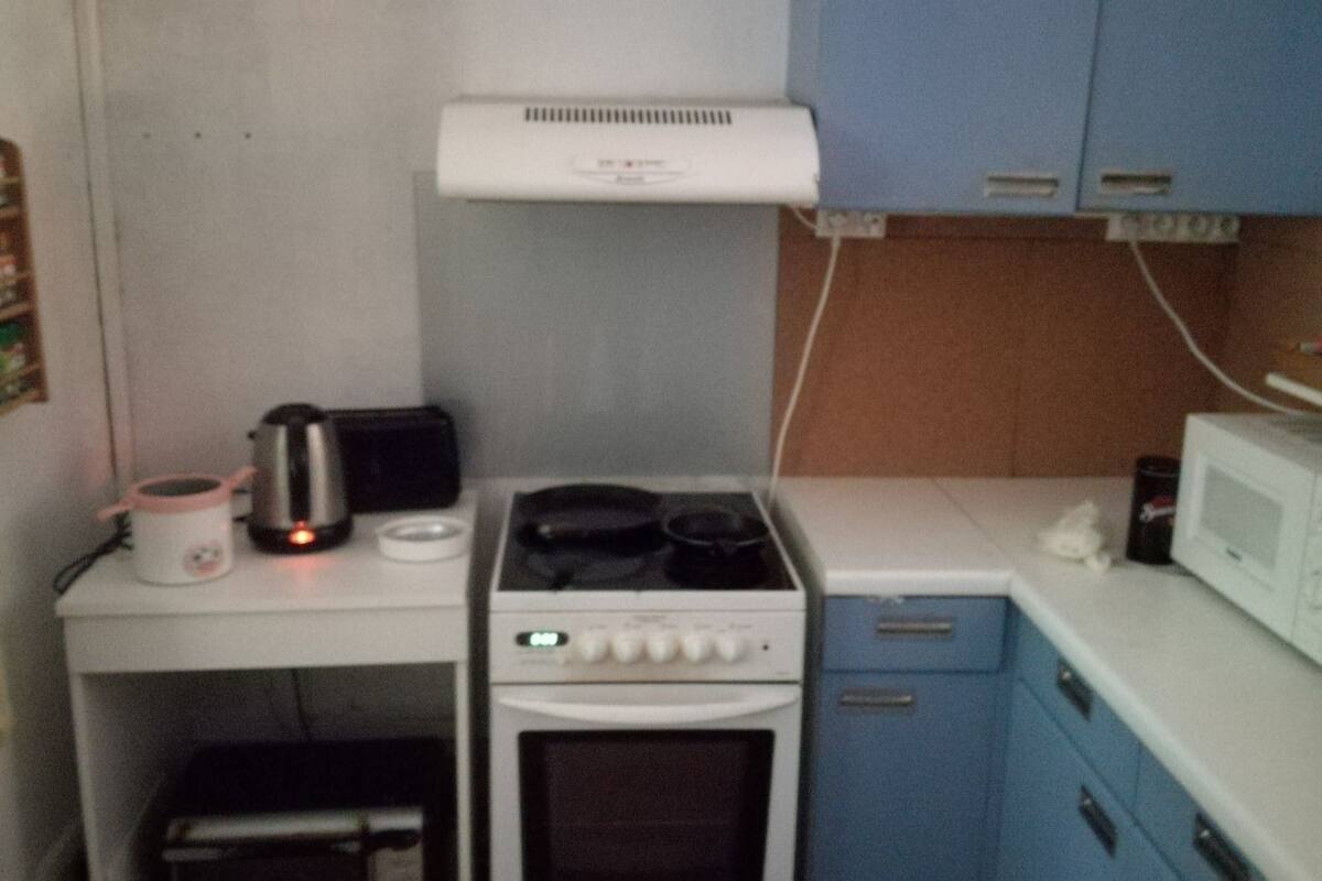 Refrigerador, microondas