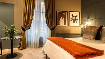 1 camera, biancheria in cotone egiziano