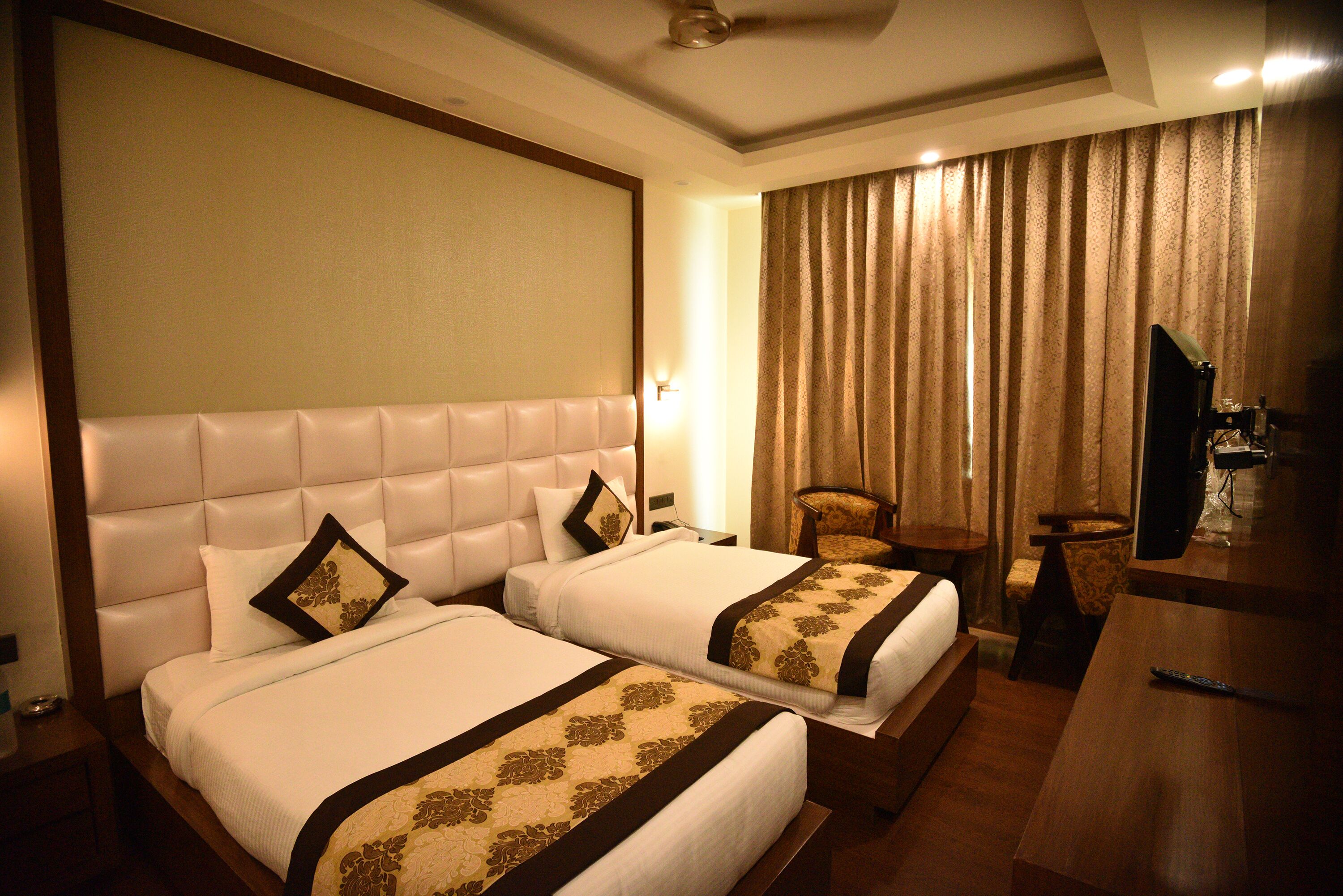 Deluxe-Doppel- oder -Zweibettzimmer | Ausblick vom Zimmer