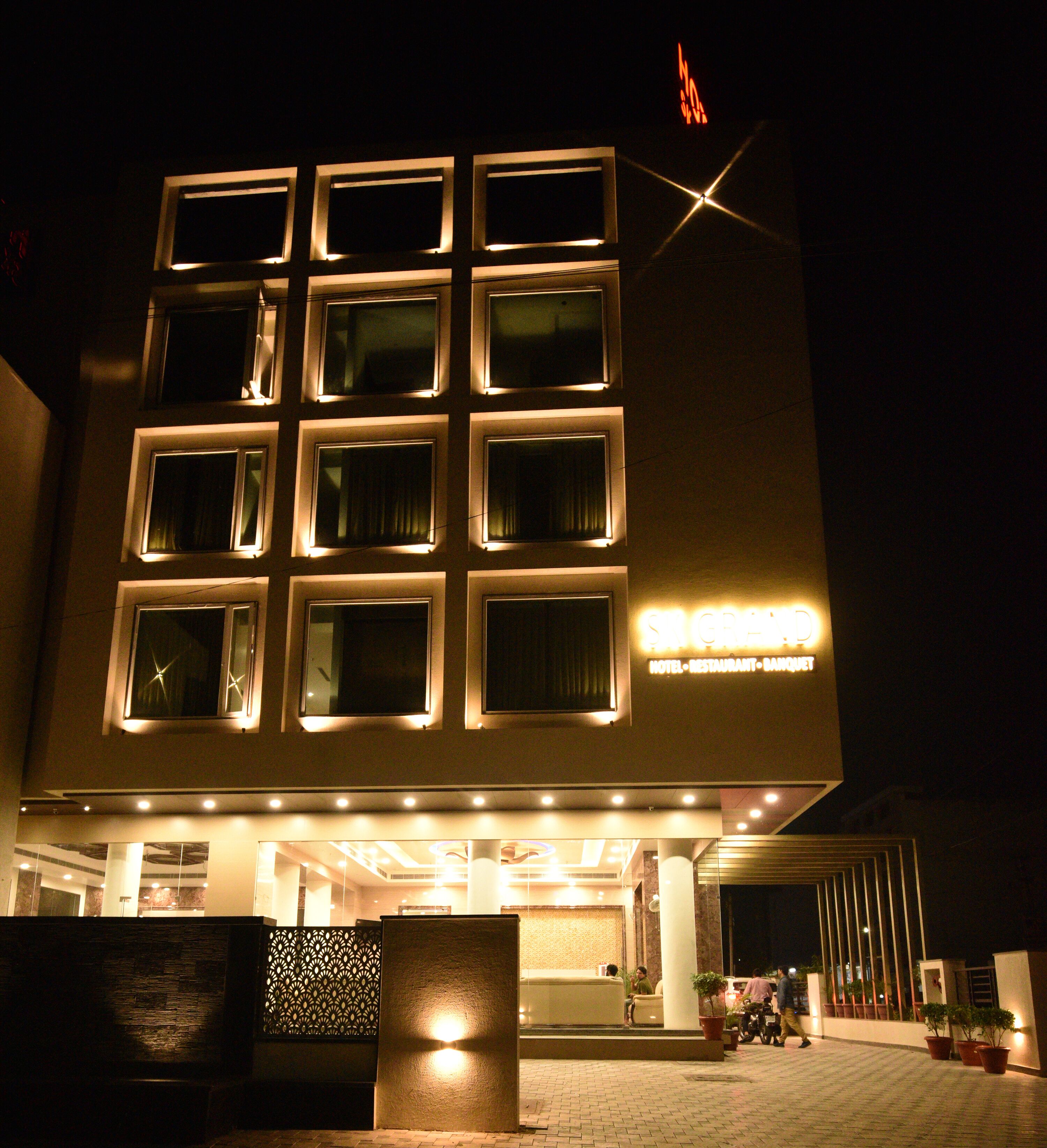 Fassade der Unterkunft