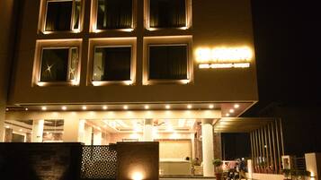 Fassade der Unterkunft