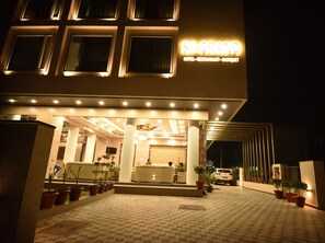 Façade de l’hébergement