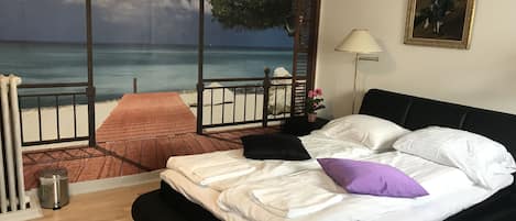 標準客房, 共用浴室 | 高級寢具、特厚豪華床墊、獨特設計、獨特裝修