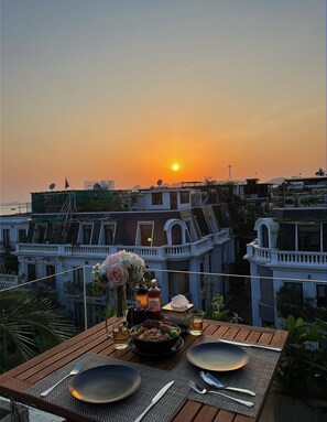 Rooftop terrace