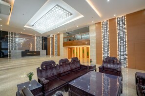 Sala de estar en el lobby