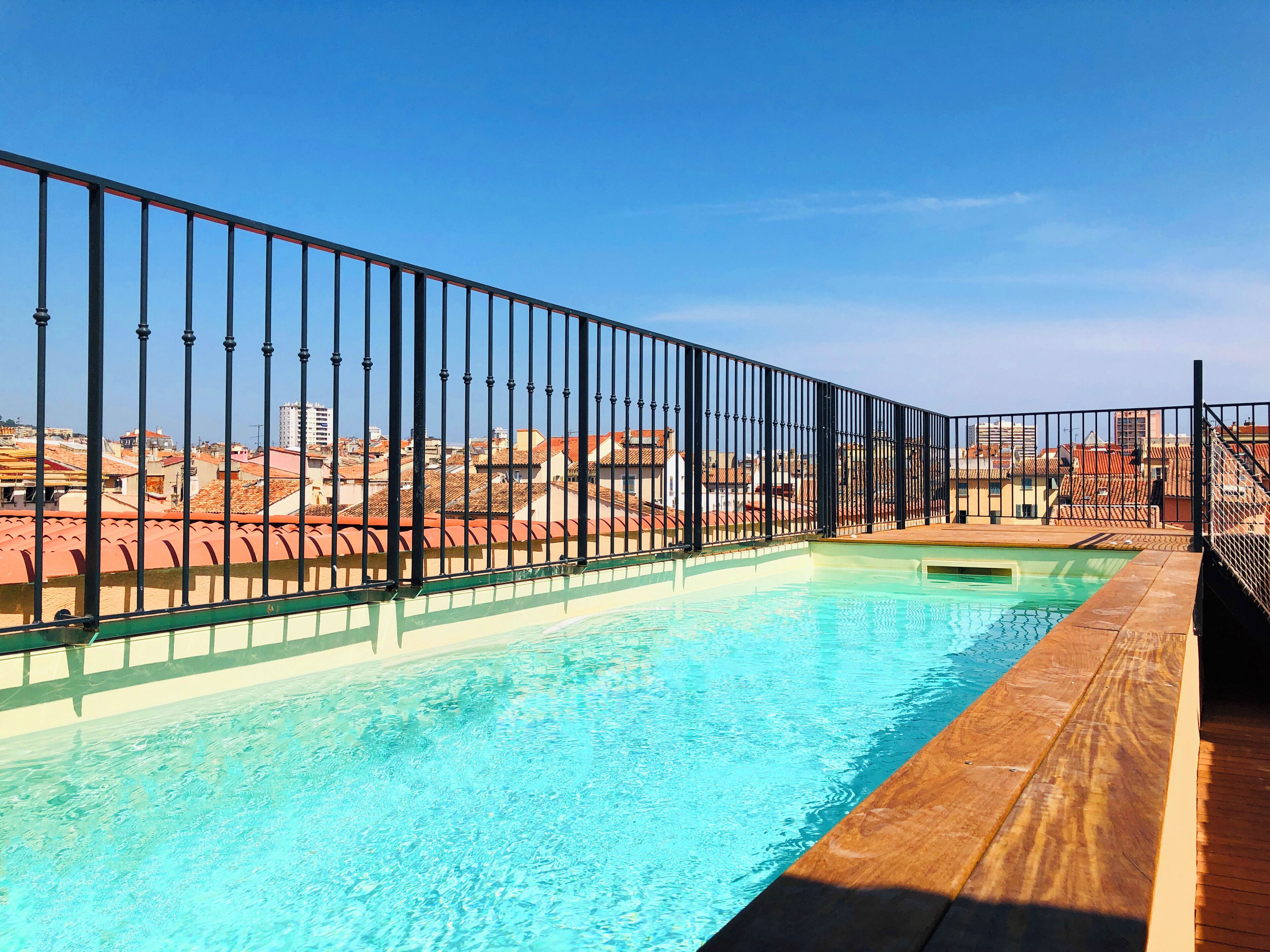 야외 수영장, 일광욕 의자