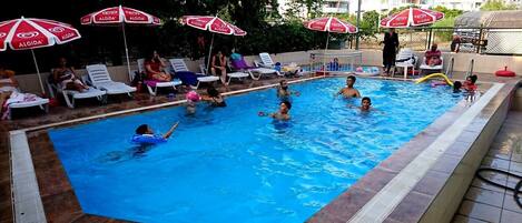 Seasonal outdoor pool