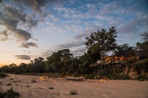 Front of property - evening/night