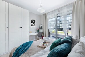 1 bedroom, iron/ironing board, free WiFi, bed sheets