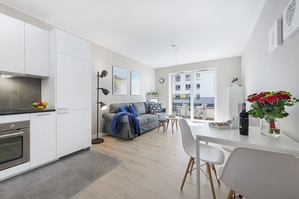 Business Apartment | Living room