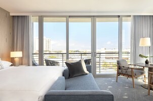 Premium bedding, minibar, in-room safe, desk