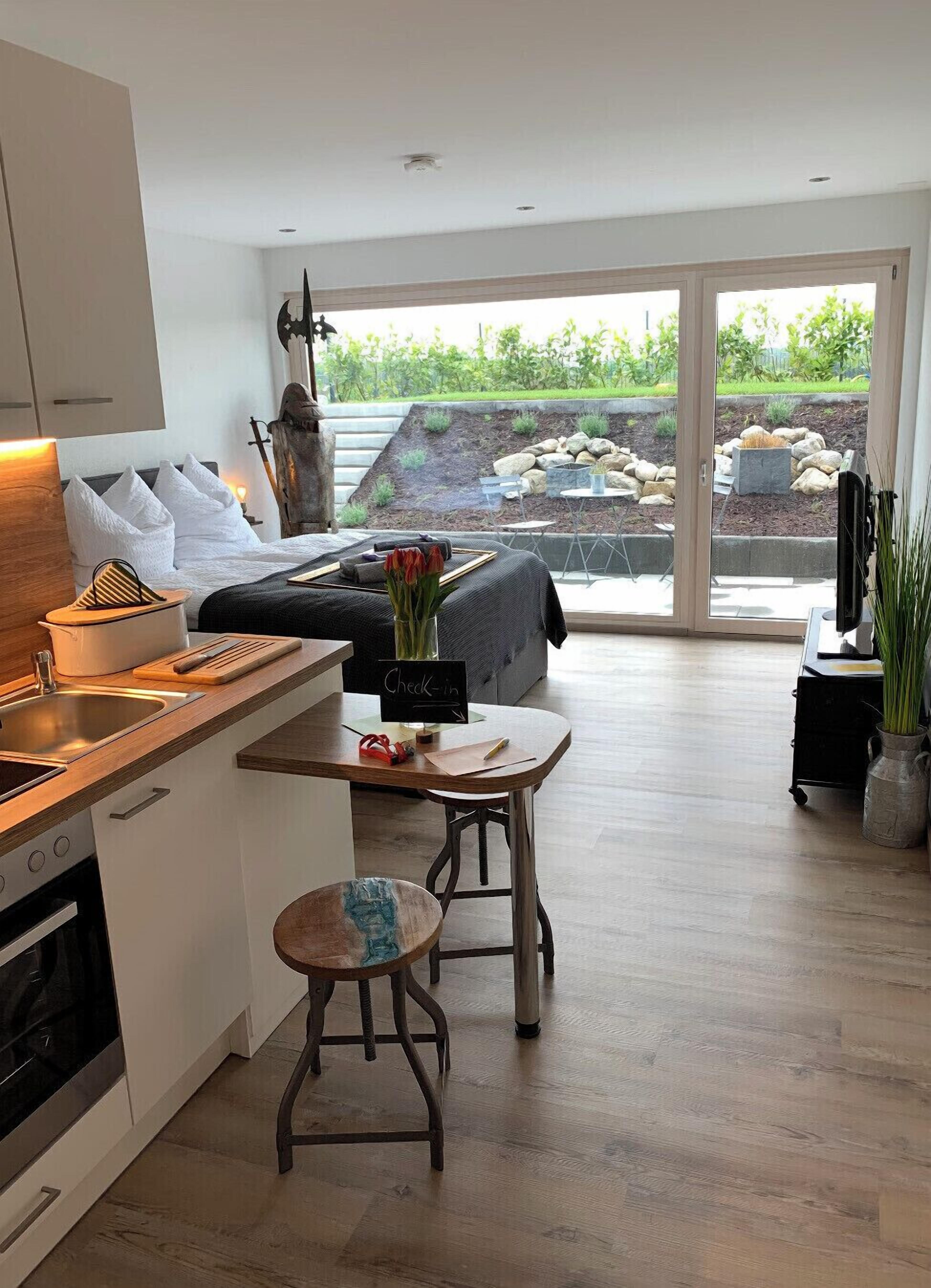 1 chambre, fer et planche à repasser, lit parapluie, Wi-Fi gratuit