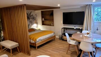 1 Schlafzimmer, Bügeleisen/Bügelbrett, kostenloses WLAN, Bettwäsche